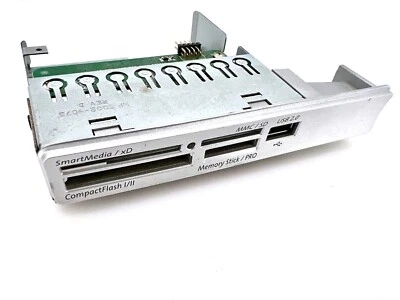 HP 5069-6325 4-Port USB 2.0 Memory Card  Reader Silver Bezel - Image 1 of 4