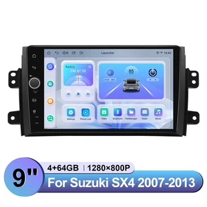 HD JOYING 9inch Touchscreen Android Auto GPS Navigation for 2007-2013 Suzuki SX4 - Picture 1 of 15