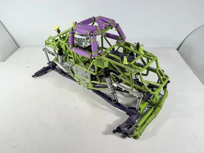 Used Axial SMT10 King Sling Custom 1/10 4x4 Monster Truck Roller Slider Chassis - Image 1 of 4