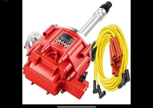 Distribuidor HEI Bobina 65K con cables de bujía 9000 rpm, distribuidor HE para Chev - Imagen 1 de 2