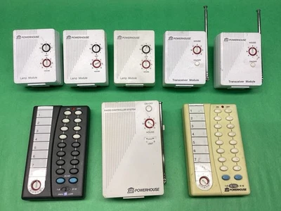 x7 Units X10 Home Automation TM751 LM465 RR501 CR12A HR12A - UNTESTED - LOT OF 7 - Image 1 of 4