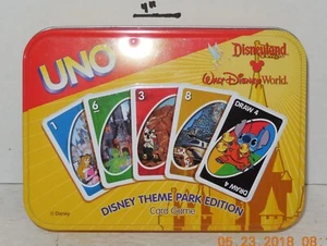 2005 Mattel Disney Parks Exclusive UNO Theme Park Edition - Picture 1 of 4