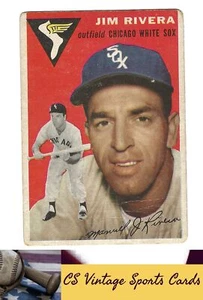 1954 Topps #34 Jim Rivera - Picture 1 of 2