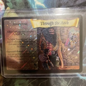 Harry Potter TCG - Through the Arch -Holo Foil 29/80 WOTC Diagon Alley Free Ship - Picture 1 of 2