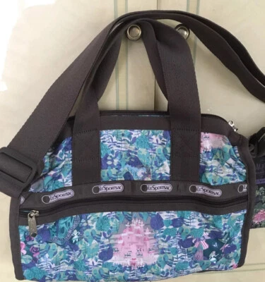 LeSportsac Limited Ed ~  ~ Small Weekender ~ NWOT Alice In Wonderland ~ Retired - Image 1 of 4