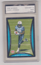 2008 - Bowman - Chris Johnson - ROOKIE CARD - GEM MINT 10!!!