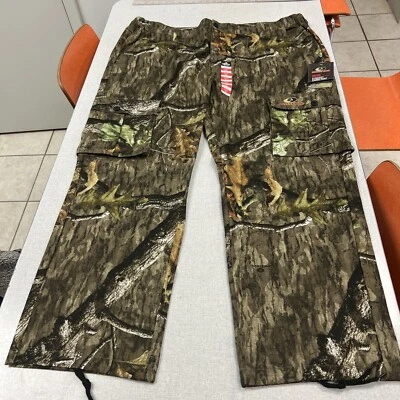 Mossy Oak Men's Cargo Pants Size XXL 44-46 Camo NWT - Image 1 of 4