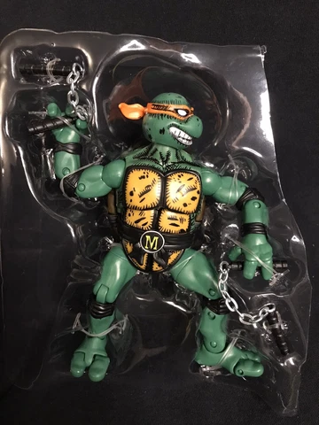 Teenage Mutant Ninja Turtles Vs. Street Fighter 2 6” Michelangelo Action Figure Cover