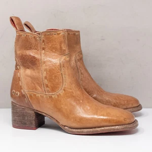 Bed Stu Merryli Tan Rustic Shortie Boots Women's 7.5 - Picture 1 of 6