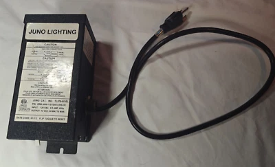 Transformador de iluminación Juno ERM 0060-112/120S12-RS-DR, 12V AC 60W Foto 1 de 4