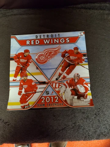 2011 / 2012 Detroit Red Wings official team calendar VGC L@@K! Cover