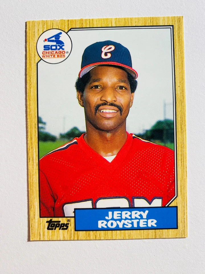 1987 TOPPS #106 JERRY ROYSTER NM-MT MLB BASEBALL CARD - Image 1 of 1