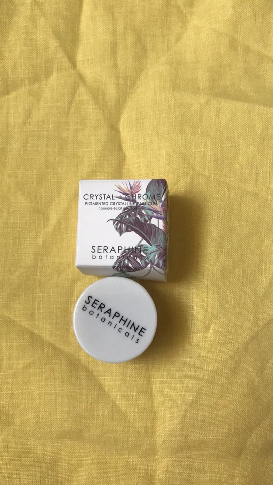 Seraphine Botanicals Crystal Chrome Smokey Quartz Loose Pigment AUTHN
