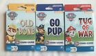 Paw Patrol Lot of 3 Card Games USED