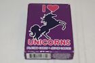 I Love Unicorns Playing Cards Greenbrier International Made in China