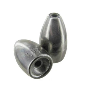 Jenzi tungsteno bala pesos peso tungsteno peso de pesca Texas Rig - Imagen 1 de 2