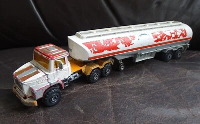 ancien camion Scania Esso Majorette à restaurer ou customiser Série 3000 vintage - Photo 1/4