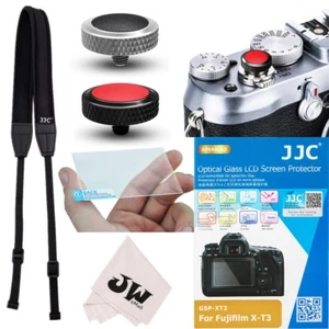 5in1 Kit Shoulder Neck Strap+ Shutter Release Button for Fujifilm Fuji X-T3 XT3 - Picture 1 of 10