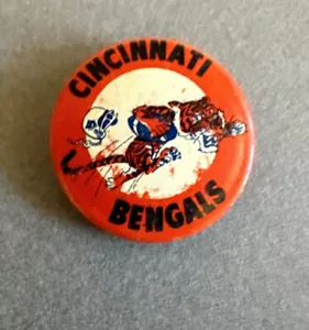 Vintage Cincinnati Bengals Pin (1960’s) #C - Picture 1 of 2