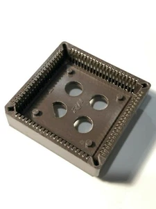 PLCC84 RN CONNECTOR PLCC IC SOCKET 84 PIN THROUGH-HOLE NEW in PLASTIC TUBE! - Picture 1 of 4