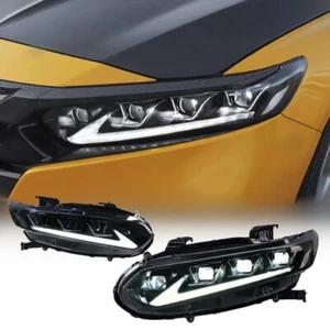 Faro LED actualizado modificado para señal de giro secuencial Honda Accord 2018-2021 - Imagen 1 de 13