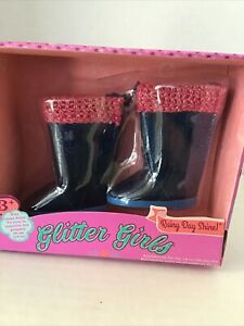 Glitter Girls "RAINY DAY SHINE”  Accessories RAIN BOOTS for 14" Dolls NEW