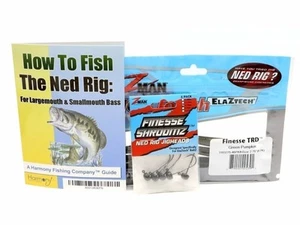 Ned Rig Kit - Z-Man Finesse T.R.D. & Finesse Shroomz Jig Heads & How-To Guide - Picture 1 of 5