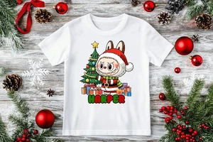 Camiseta Estampada Navidad Personalizada LABUBU - Camiseta Estampada Labubu - Labubu - Imagen 1 de 2