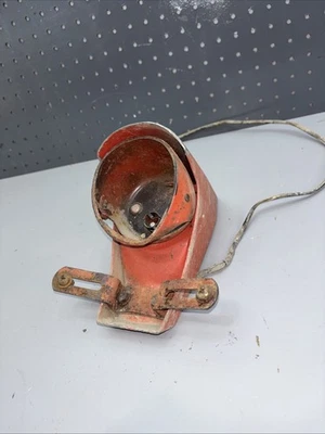 1966 Harley Davidson M50 Taillight Housing Tail Light License Plate Bracket OEM - Image 1 of 4