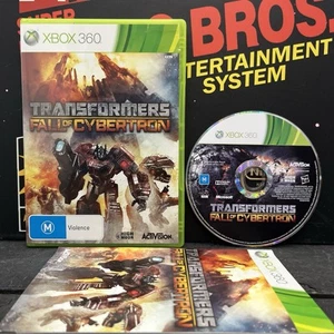 Transformers Fall Of Cybertron W.Manual Microsoft Xbox 360 PAL TESTED FREE POST - Picture 1 of 12