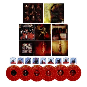 ✨ SLIPKNOT 6LP 25th Anniversary Blood Splatter Box Set xxx/1899 | Ships Now ✨ - Imagen 1 de 1