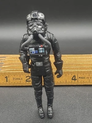 Figura de acción Hasbro Star Wars Imperial Tie Fighter Pilot 2008 3,75" Foto 1 de 4