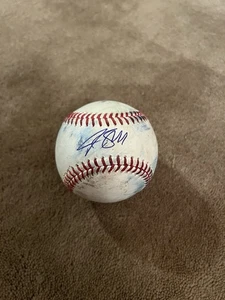Josh Bell Autographed Baseball Washington Nationals - Picture 1 of 2