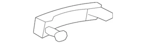 Genuine GM Handle Outside 22867272 - Picture 1 of 4