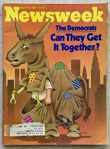 NEWSWEEK Magazine VTG Issue - Aug 18, 1980 w/ Can The Democrats Get It Together? - Picture 1 of 9