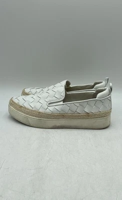Franco Sarto Womens White Round Toe Slip On Casual Espadrille Shoes Size 9M - image 1 of 4