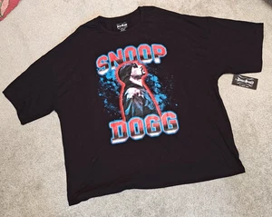 Camiseta Snoop Dogg Para Hombre Talla 3XL/3EG ~ Negra Gráfica Snoop Dogg Nueva con Etiquetas - Imagen 1 de 5