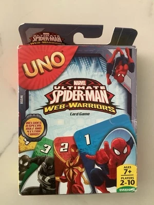 Marvel Spiderman UNO Web Warriors Game - Image 1 of 2