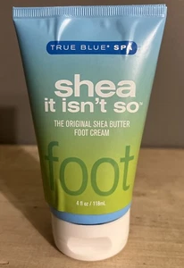 Bath & Body Works True Blue Spa Shea It Isnt So Shea Butter Foot Cream, 4 Fl Oz - Picture 1 of 2
