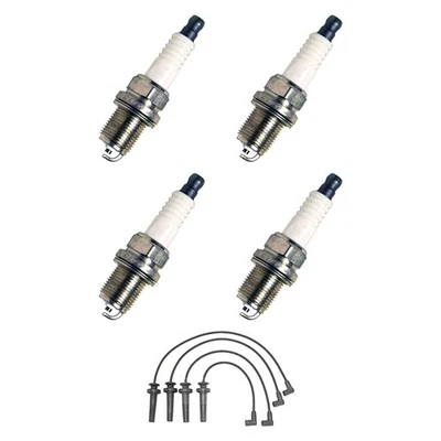 For Saturn SW2 93-98 Denso BNDL-1000-10000204 Spark Plug Wire & Spark Plug Kit Foto 1 de 2