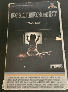 Poltergeist 1982 VHS MGM Home Video Big Box - Picture 1 of 6