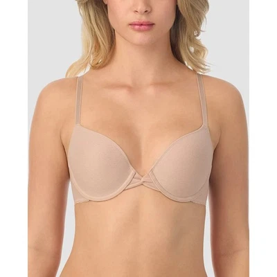 Sexy sujetador sin costuras OnGossamer 32A malla champán The Bump It Up para mujer G17-7 Foto 1 de 4