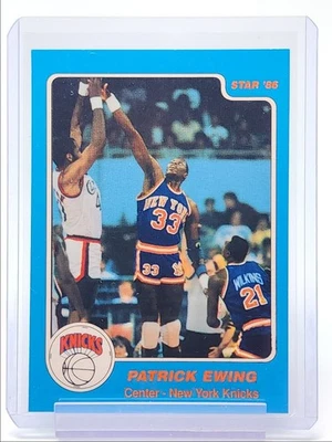 Patrick Ewing 1996-97 Topps 1986 estrella baloncesto reimpresión Knicks #166 Q4841 Foto 1 de 2