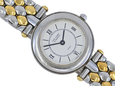 VAN CLEEF & ARPELS La Collection 18K GOLD S. STEEL 43607 HX4 LADIES QUARTZ WATCH - Image 1 of 4