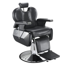 Barber Chair Salon Hydraulic Reclining Hairdressing Hair Cut Threading Shaving