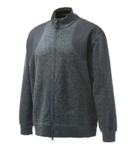 BERETTA "Honor" Windstop Zip-Up Sweater (Men's M) in Dark Gray - Picture 1 of 6