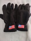 Fleece Gloves Usa Flag Men's Xl Black 