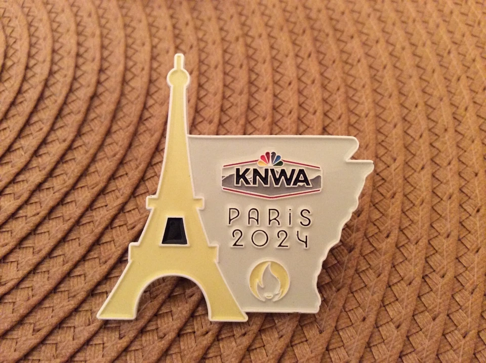 Paris 2024 olympic games PIN  MEDIA NBC  KNWA - Image 1 of 1