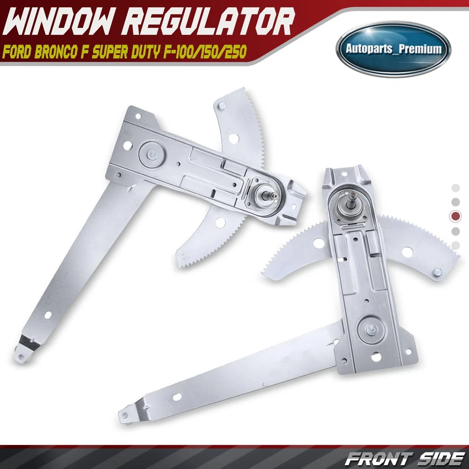Regulador de ventana para Ford Bronco F Super Duty F-100 F-150 F-250 delantero derecho y derecho Foto 1 de 4