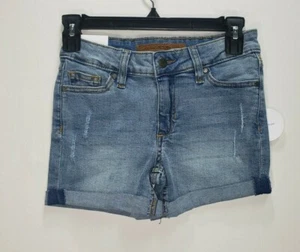 Joes Jeans Girls Shorts 12 Mid Rise Denim Stretch Kaylee NEW - Picture 1 of 5